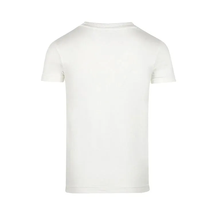T-Shirt | Off White with Multicolored Graphic