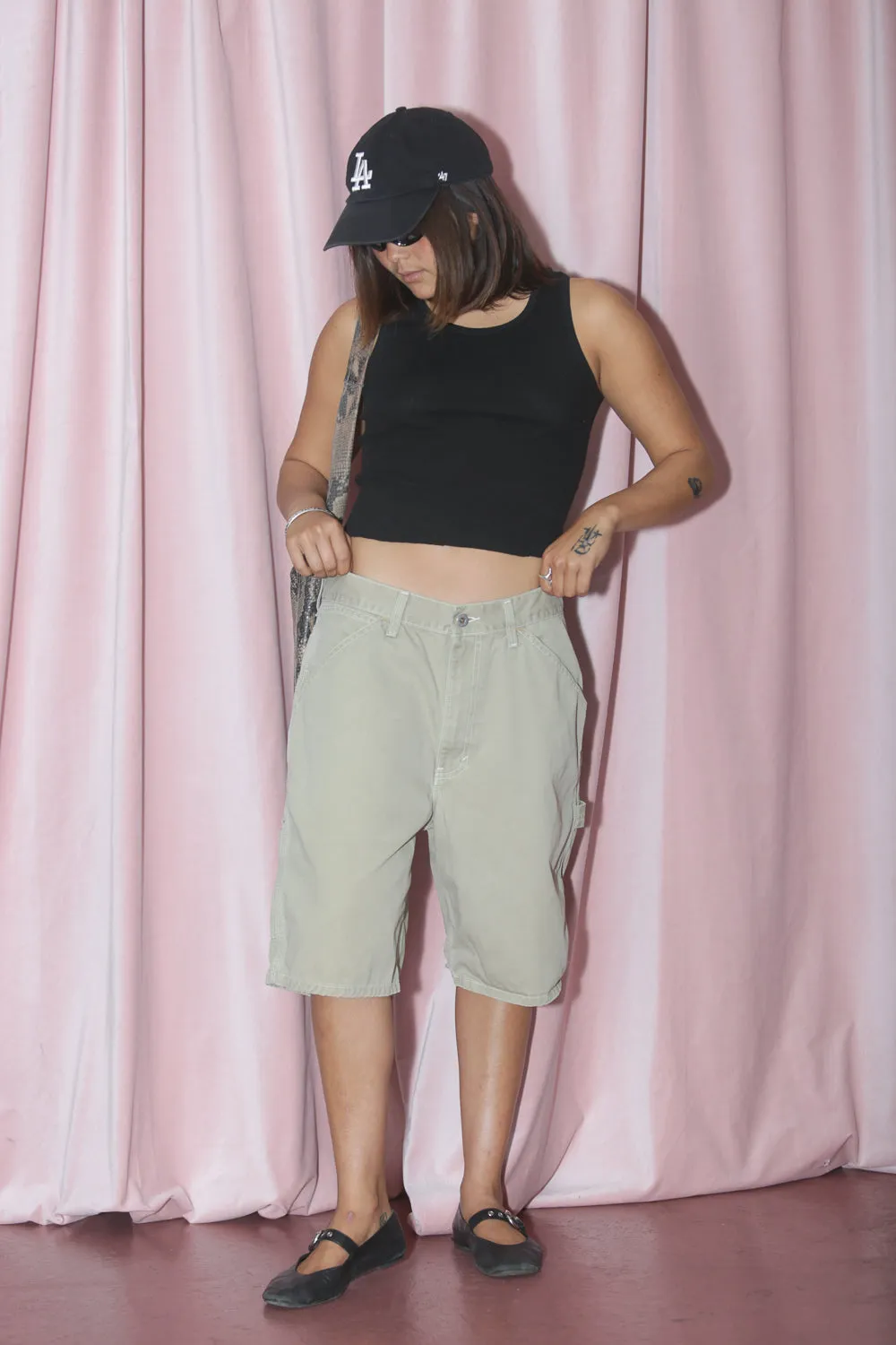 Tan Cargo Shorts (S)