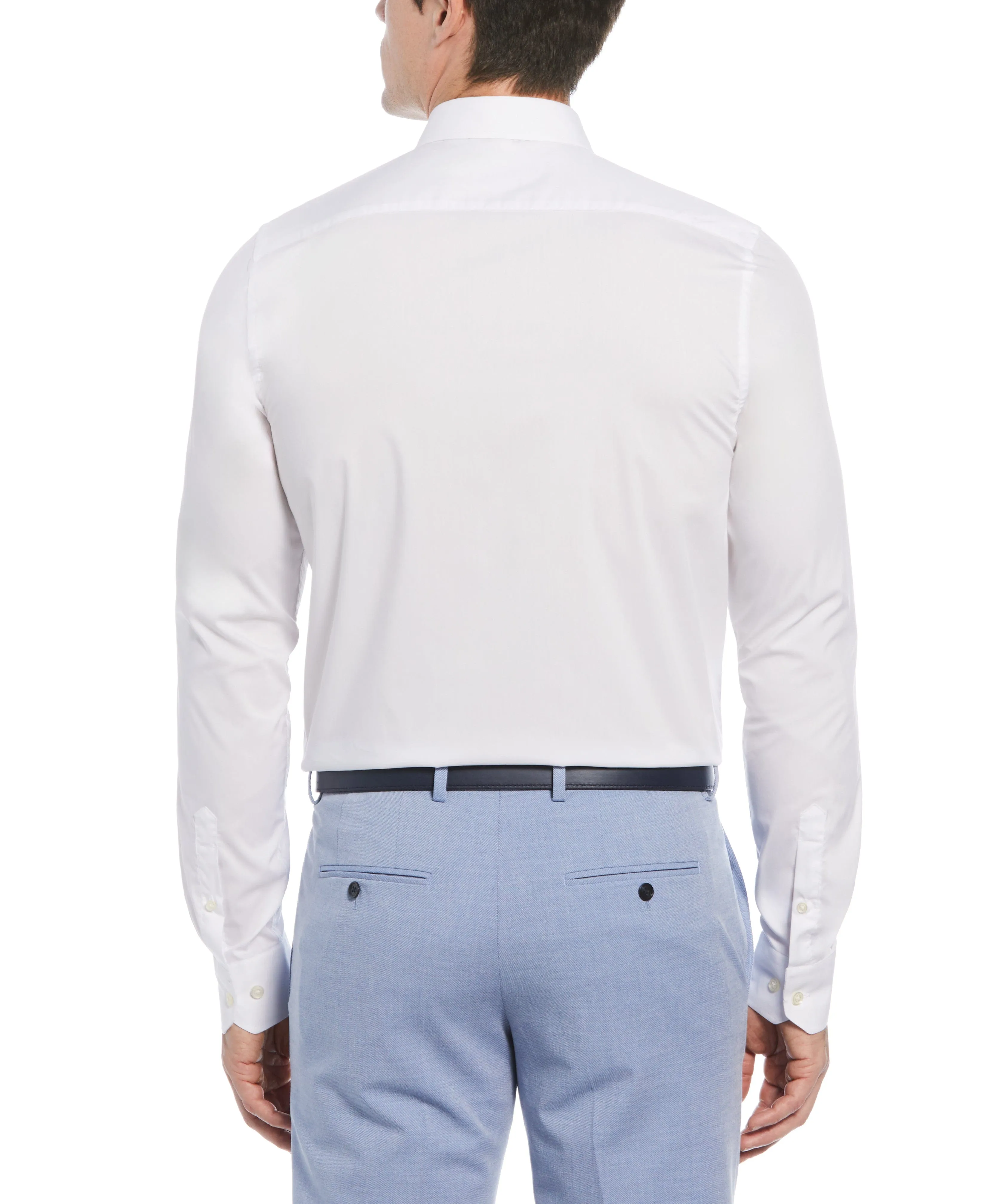 Tech   Stretch Cotton Blend Dress Shirt