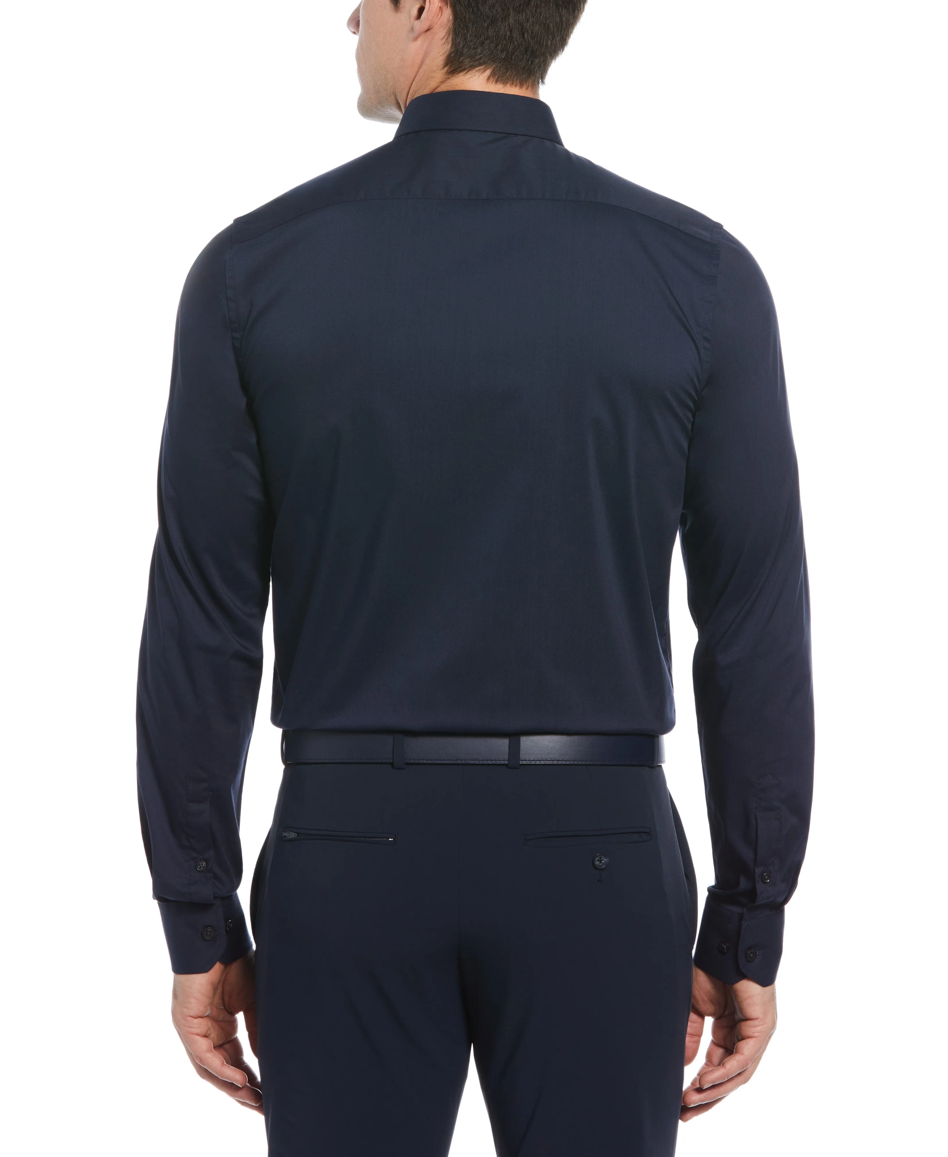 Tech   Stretch Cotton Blend Dress Shirt
