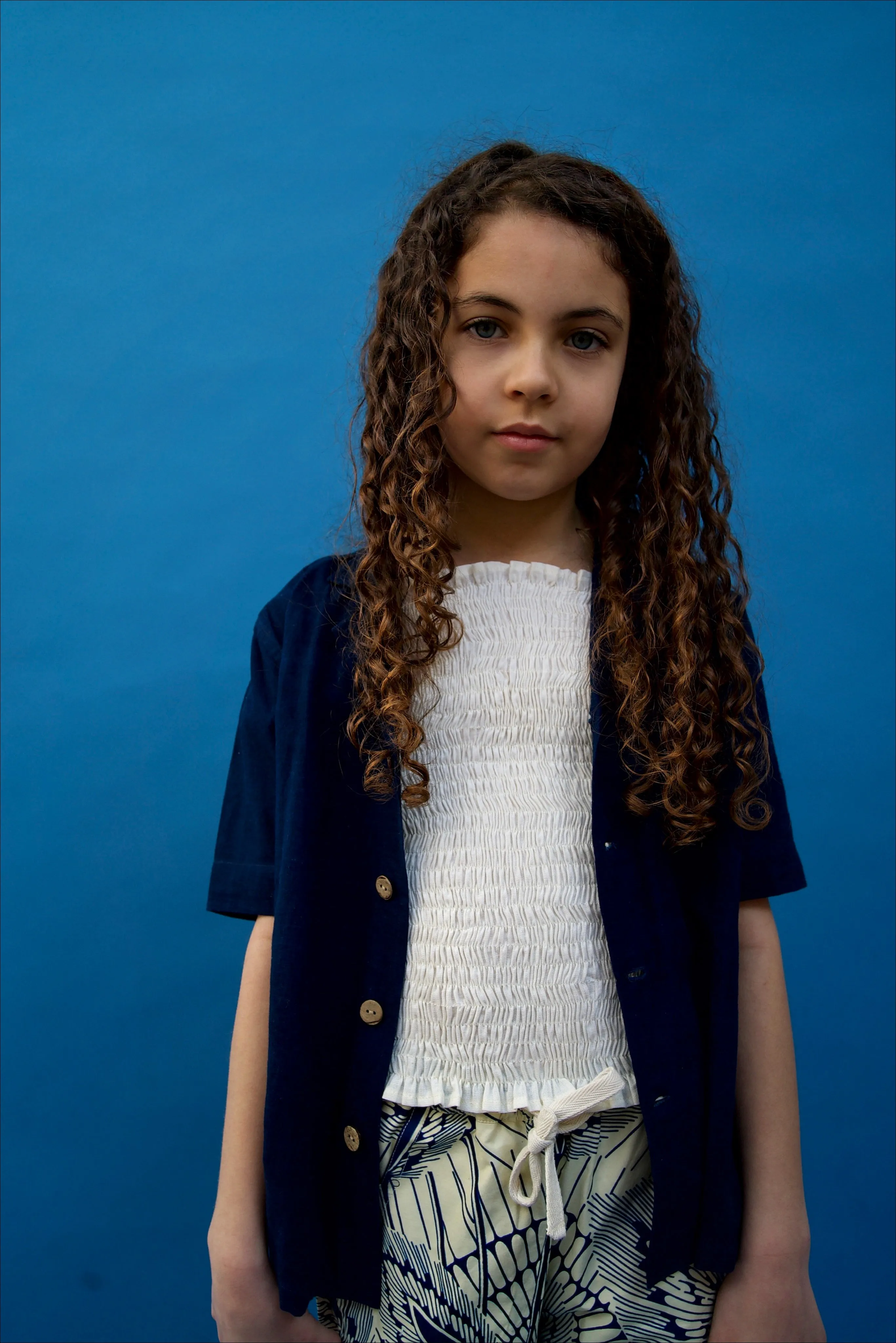 Temi Shirt | Deep Dark Indigo