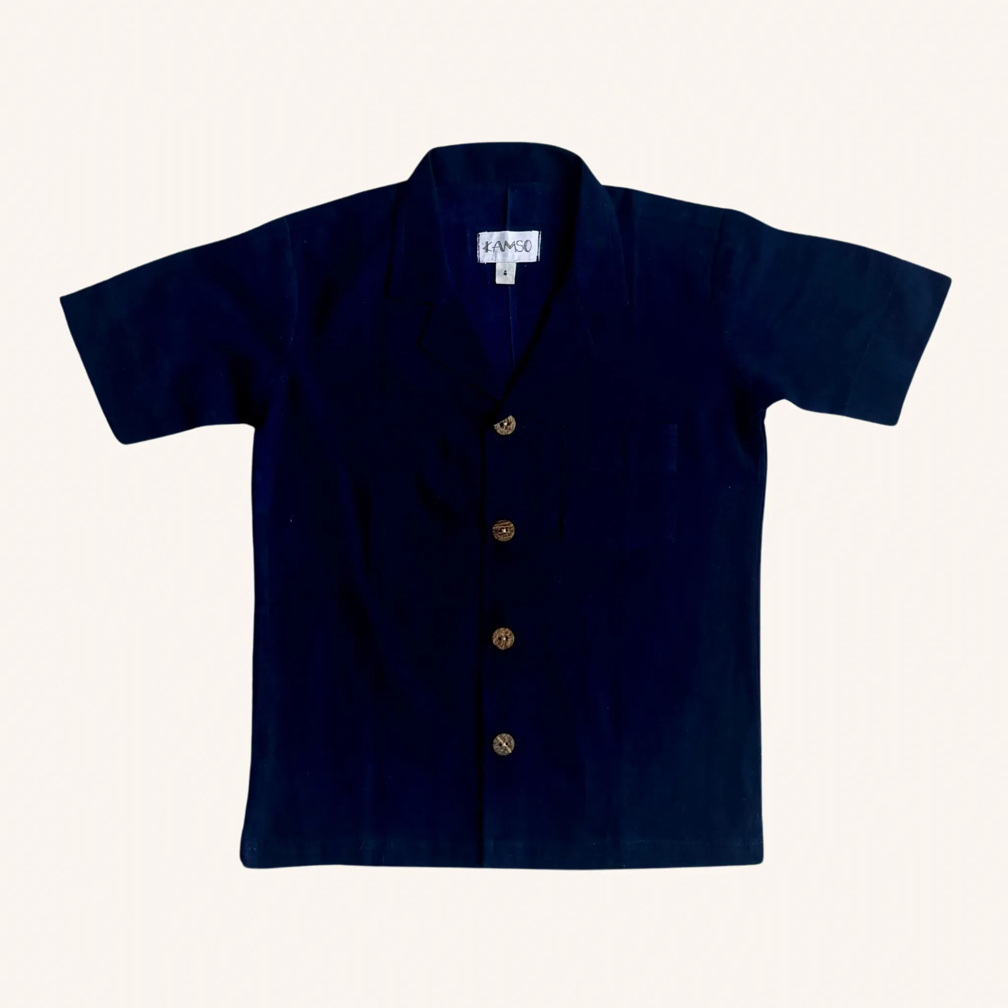 Temi Shirt | Deep Dark Indigo