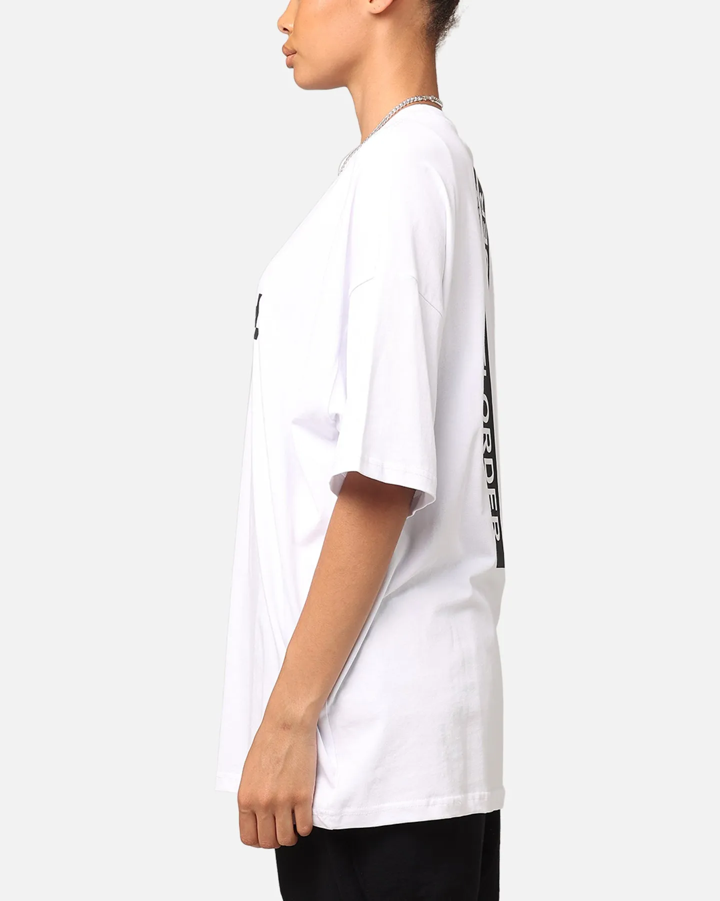The Anti Order Merch Boxy T-Shirt White/Black