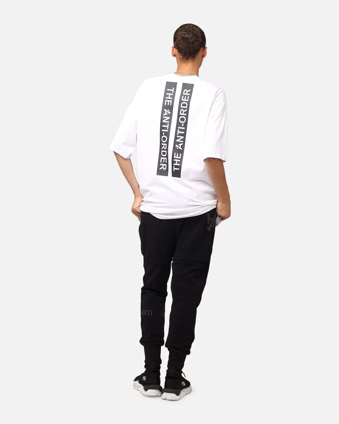 The Anti Order Merch Boxy T-Shirt White/Black