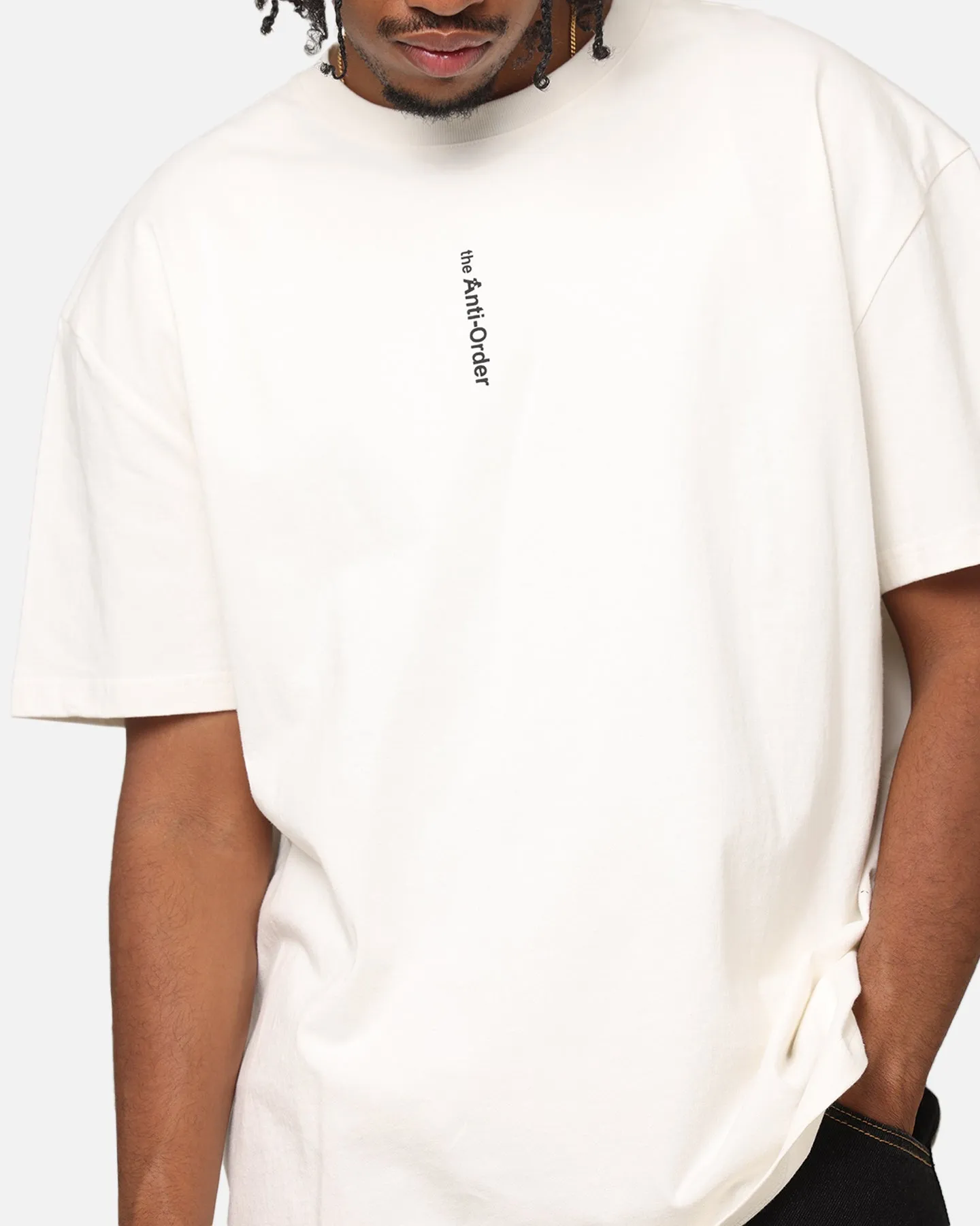 The Anti Order Process Boxy T-Shirt Off White