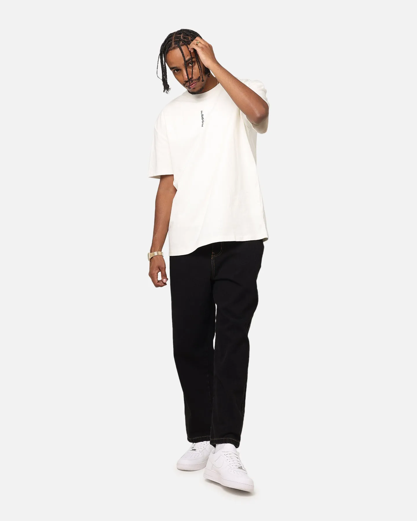 The Anti Order Process Boxy T-Shirt Off White
