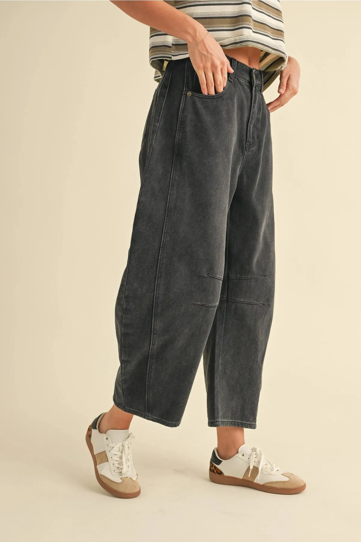 The Bella Barrel Pants