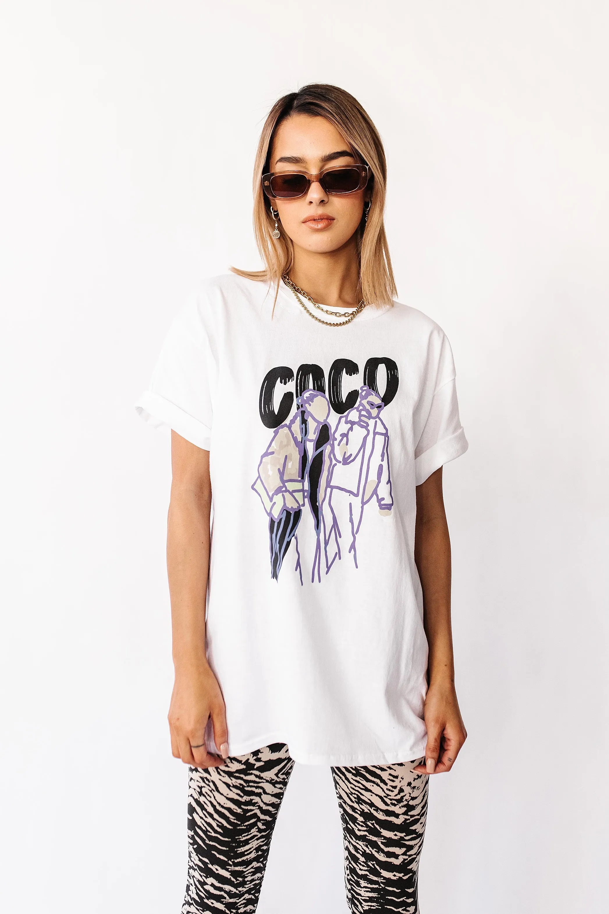 The Coco Tee // White