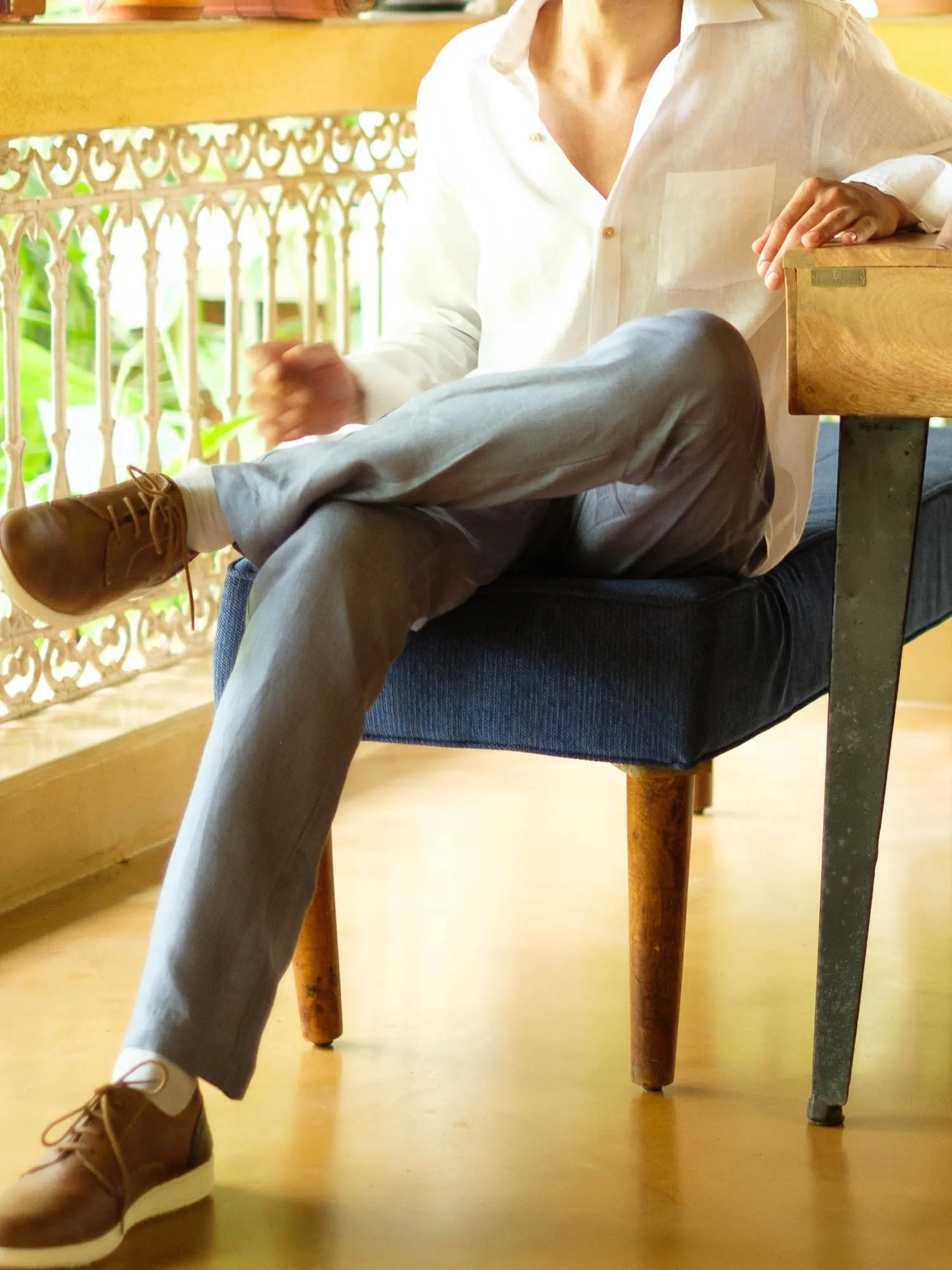 The Linen Easy Pants