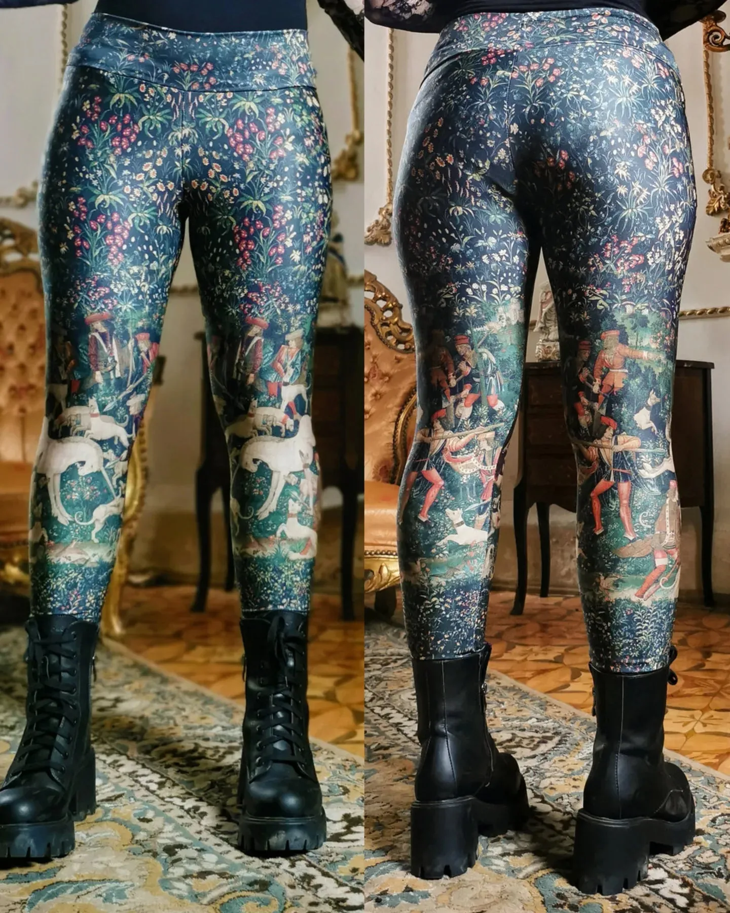 The Unicorn in Captivity- Leggings