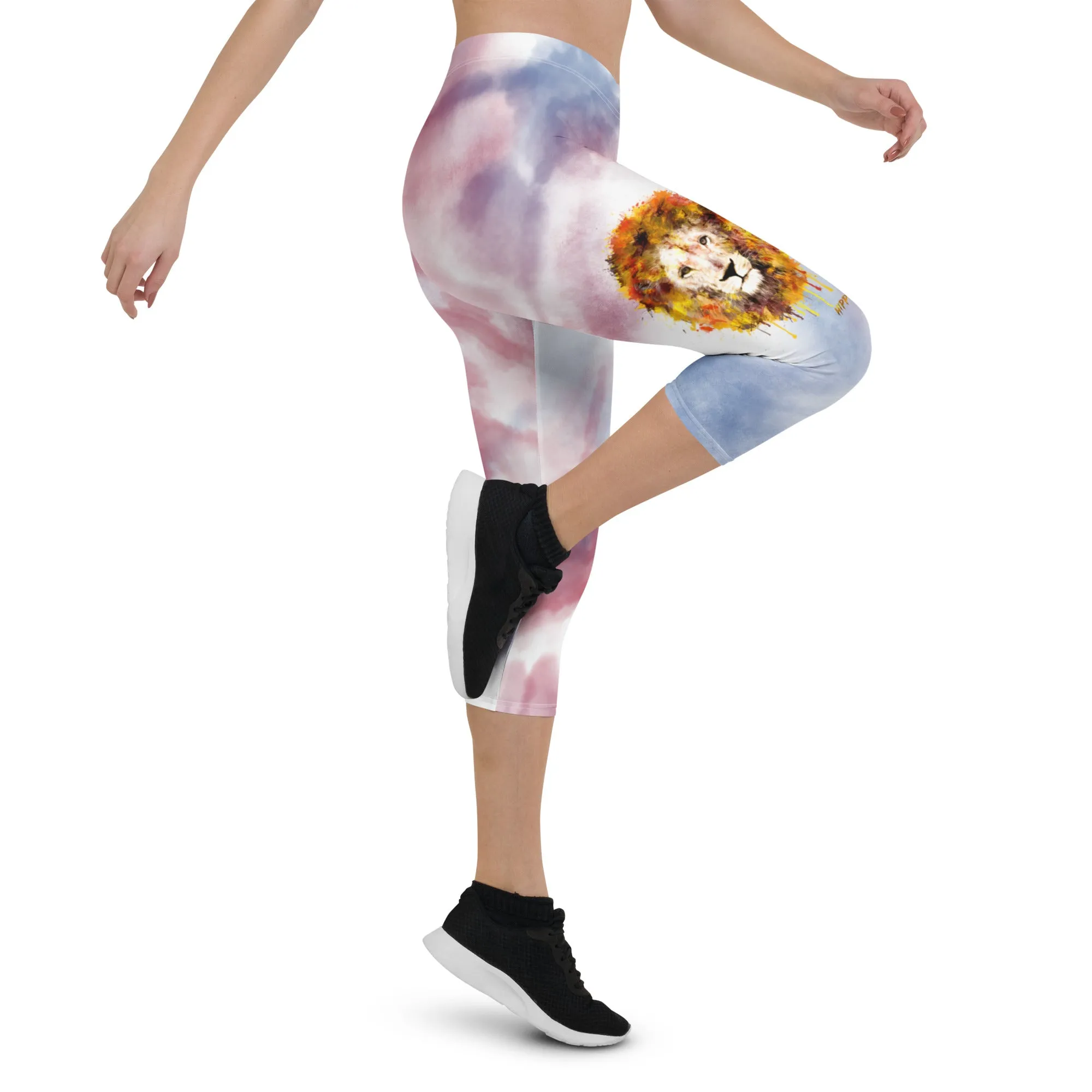 Tie Dye Capri Leggings