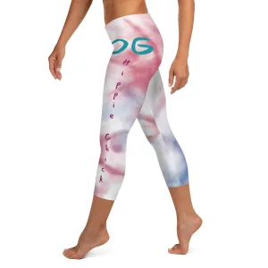 Tie Dye Capri Leggings
