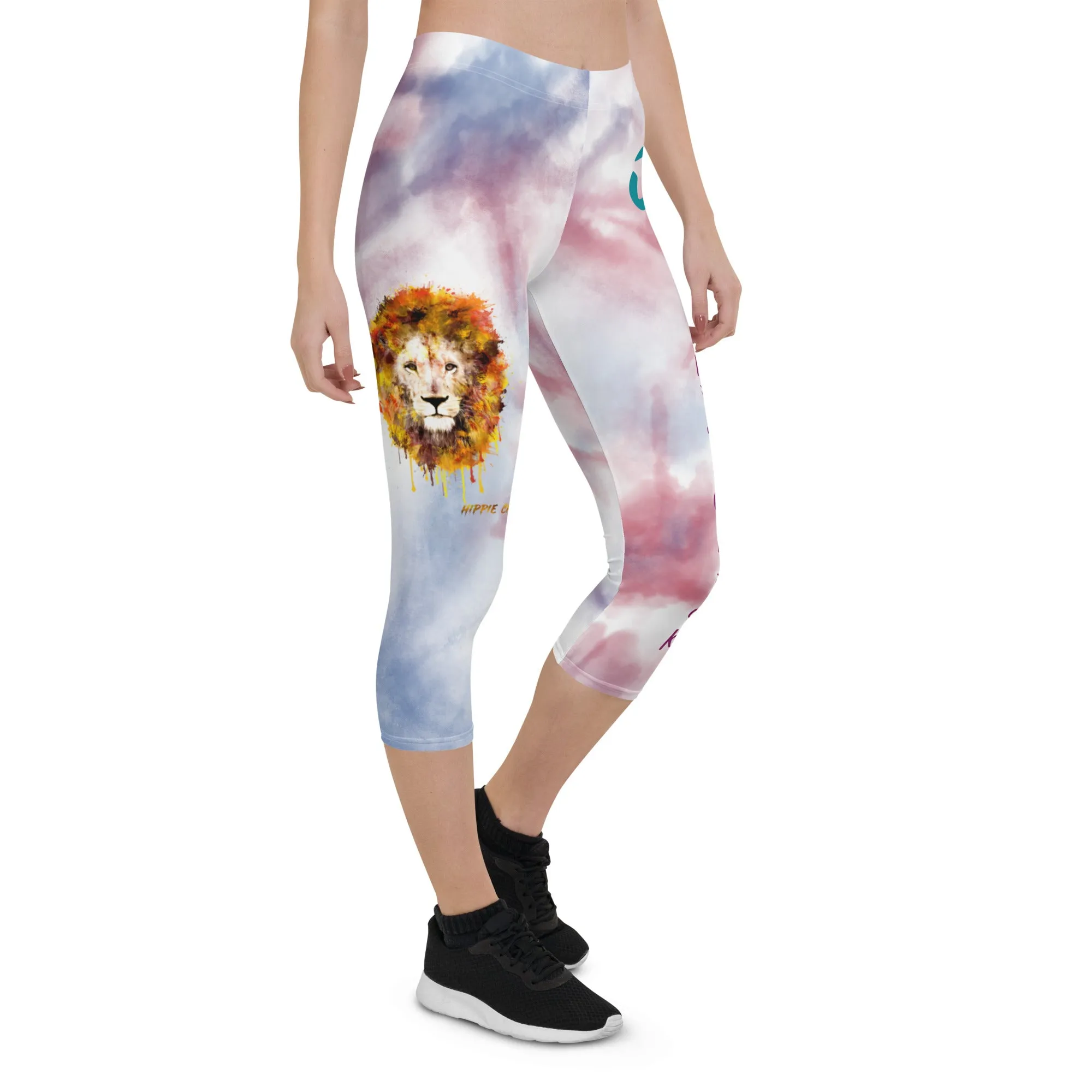Tie Dye Capri Leggings