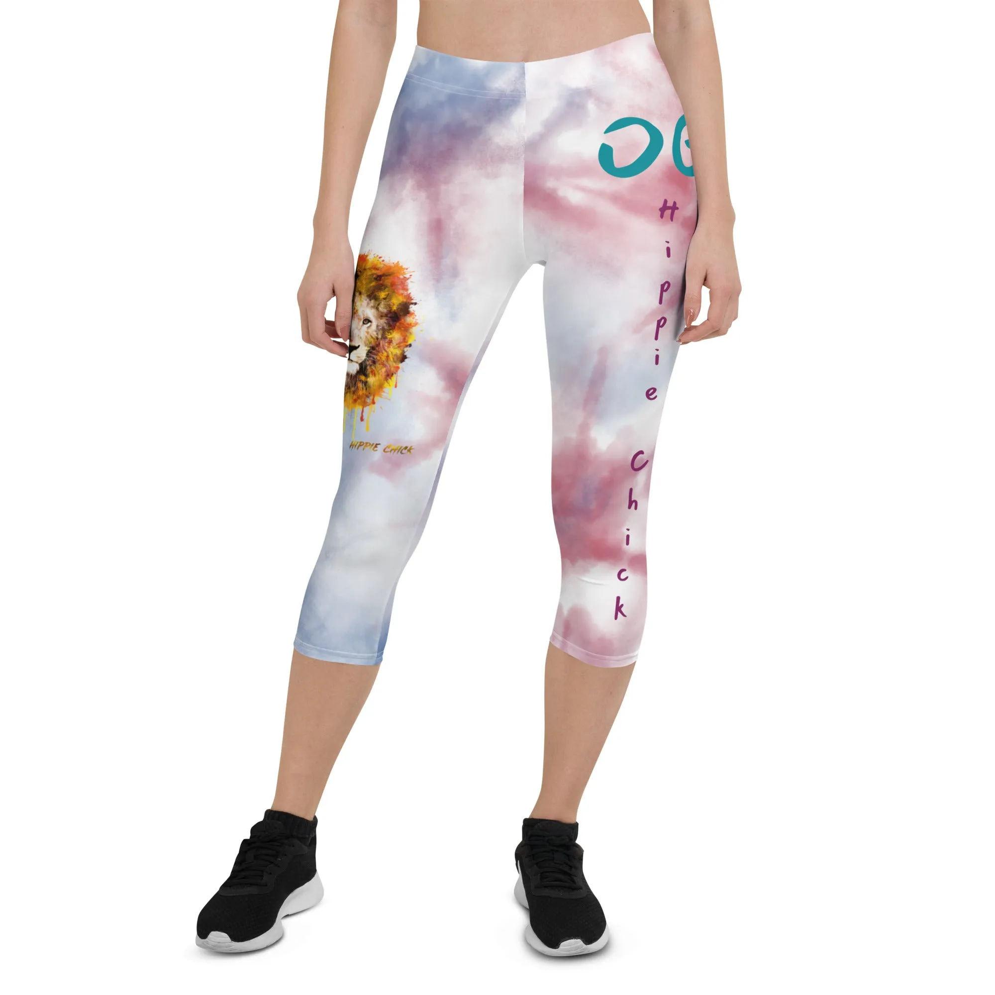 Tie Dye Capri Leggings