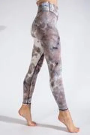 TIE DYE FULL LENGTH HIGH WAIST W KEYHOLE