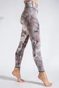 TIE DYE FULL LENGTH HIGH WAIST W KEYHOLE