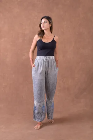 Tie Front Flowing Pants