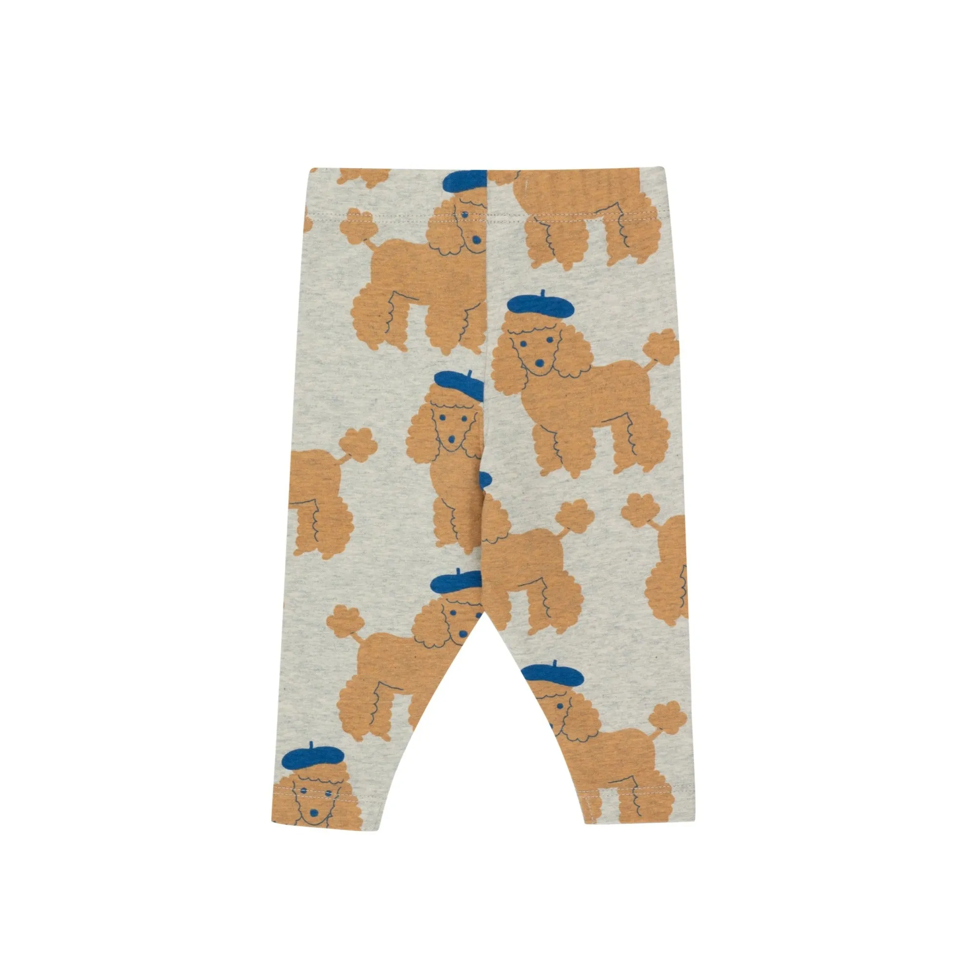 Tiny Poodle Baby Pant, Light Grey