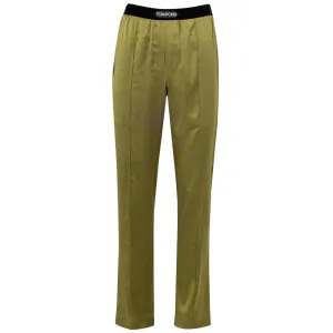 Tom Ford Green Silk Clothing