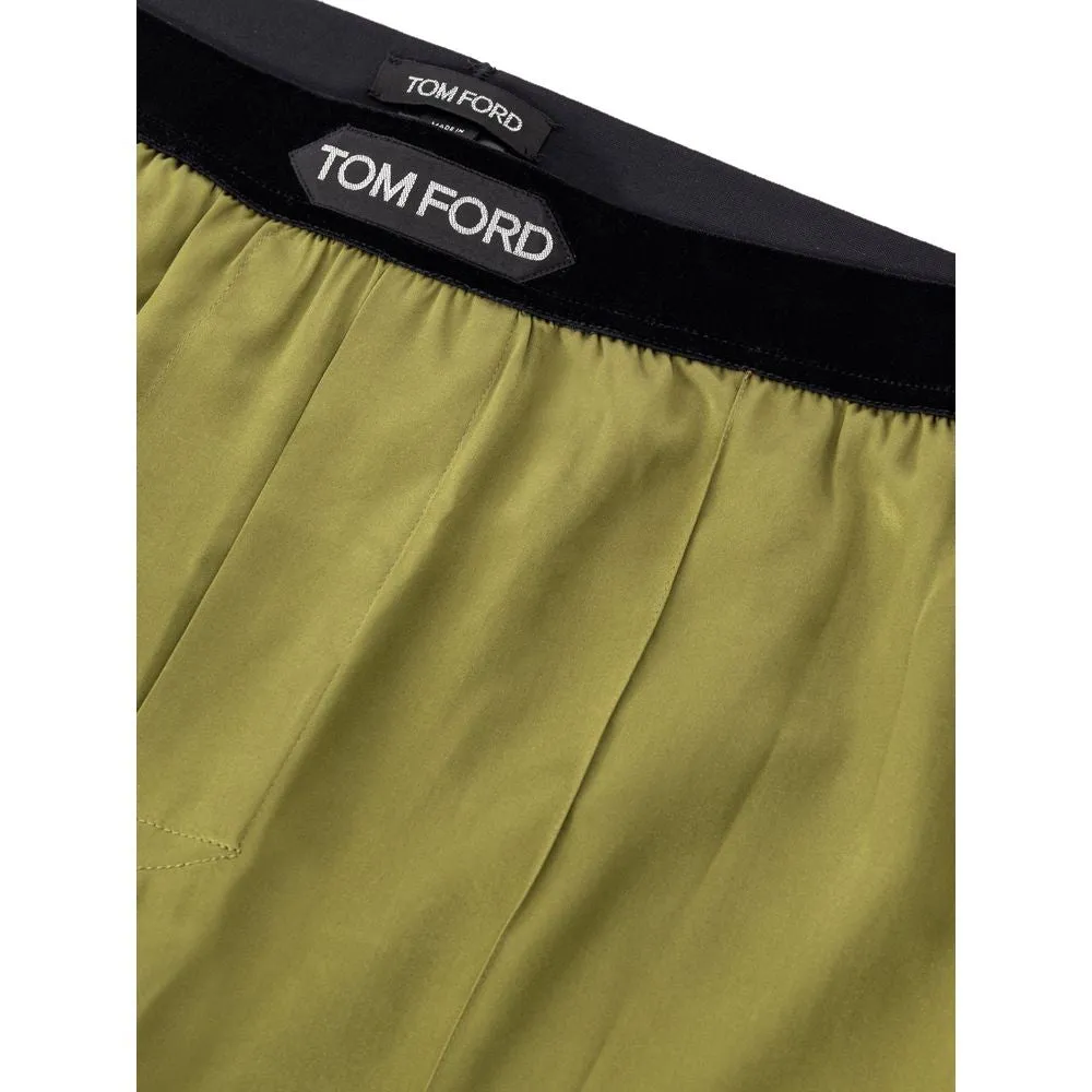 Tom Ford Green Silk Clothing