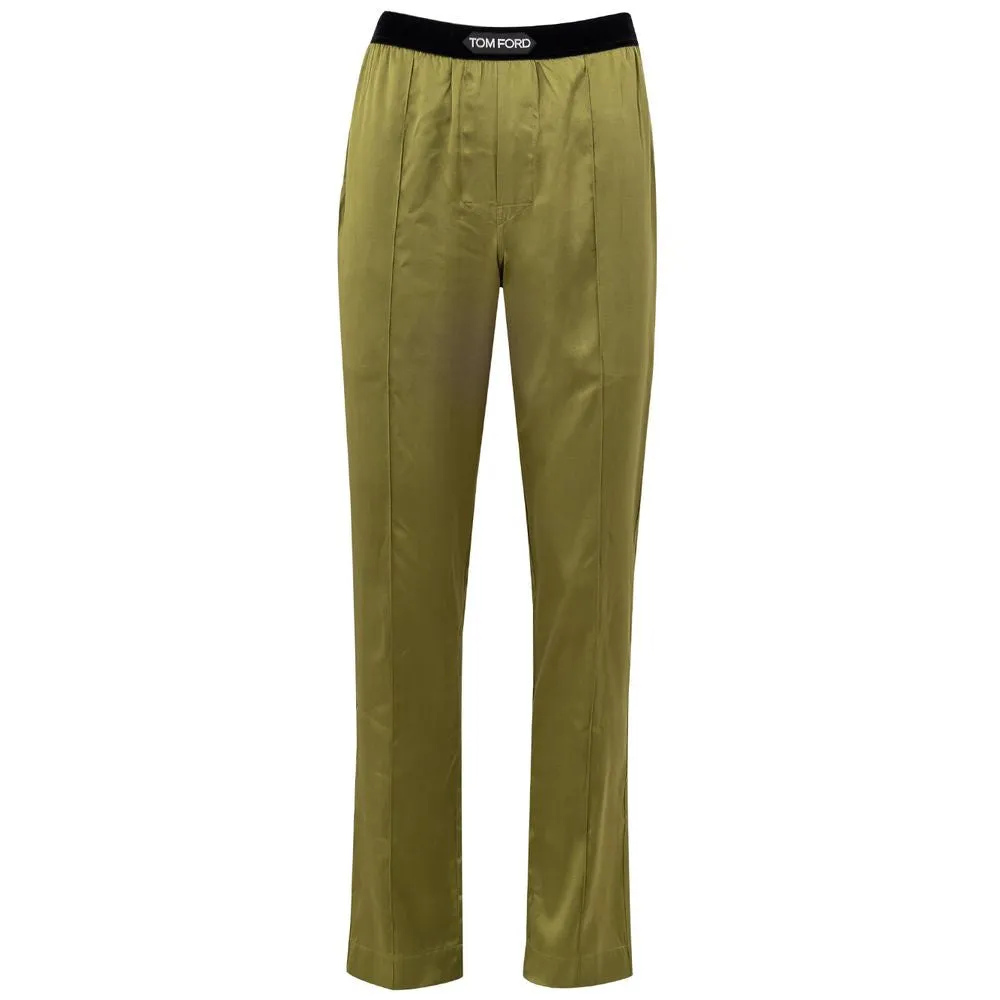 Tom Ford Green Silk Clothing
