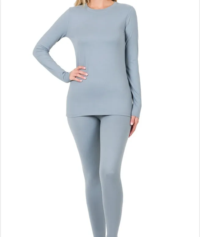 Tommie Long Sleeve Super Soft Leggings Set