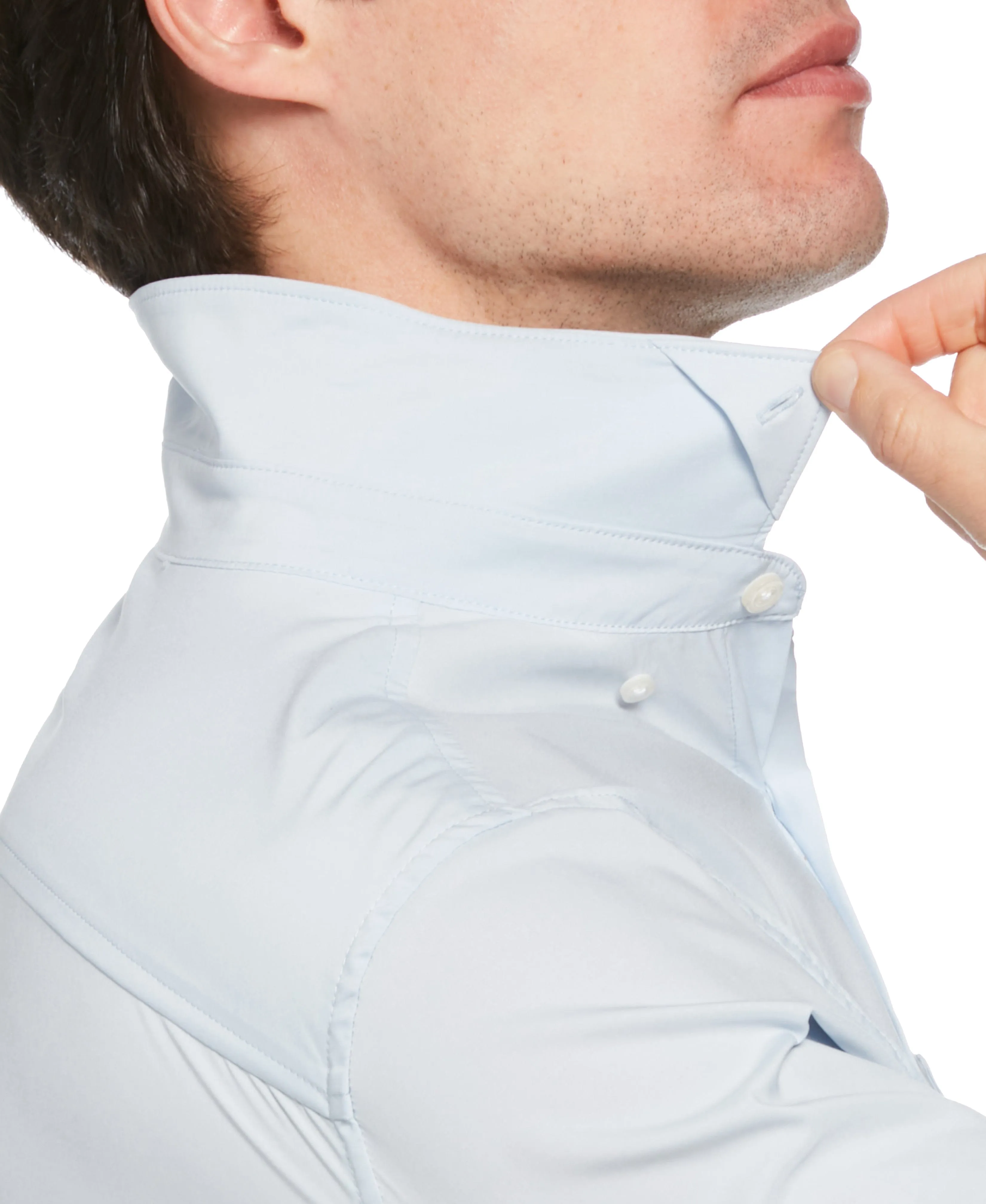 Total Stretch Slim Fit Heather Shirt