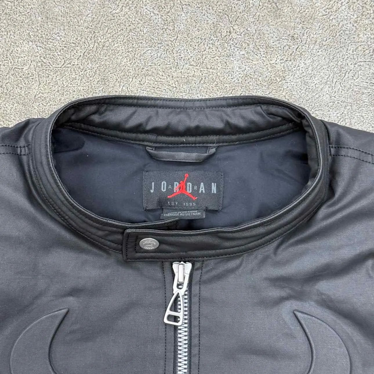 Travis Scott Jacket "JORDAN WAXED" Black New Size XL
