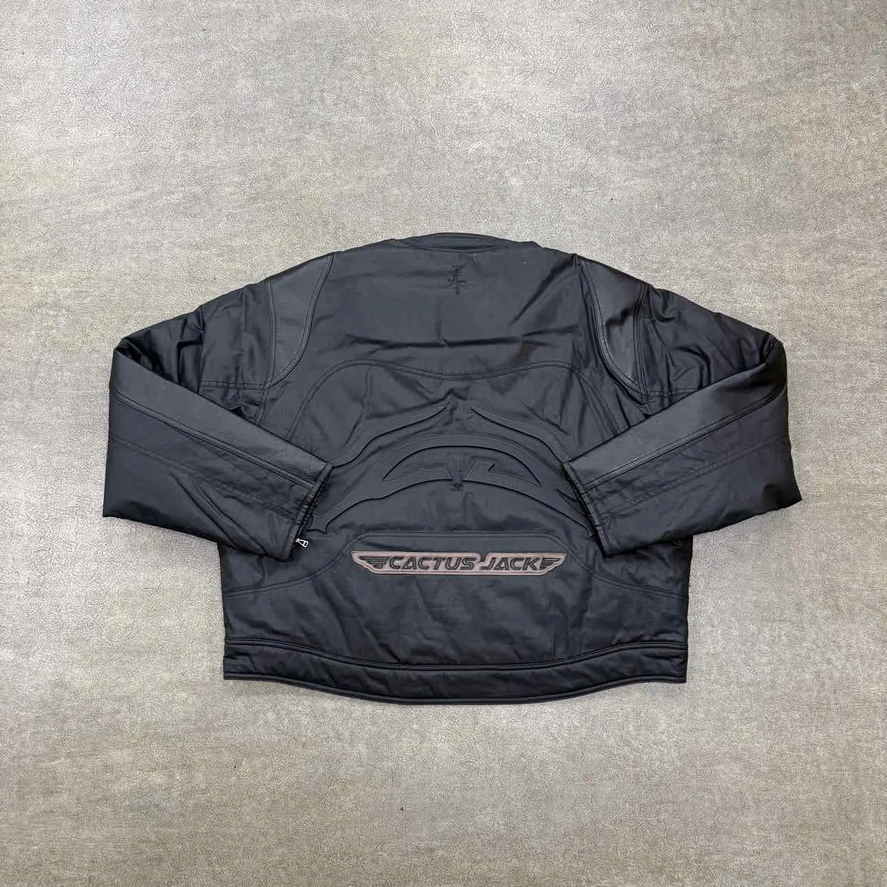 Travis Scott Jacket "JORDAN WAXED" Black New Size XL