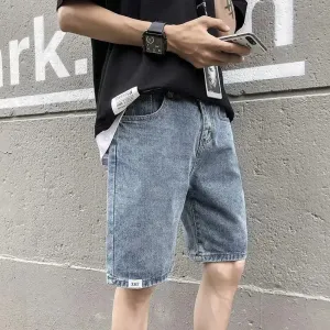 TrendX Weite Denim Shorts für Männer