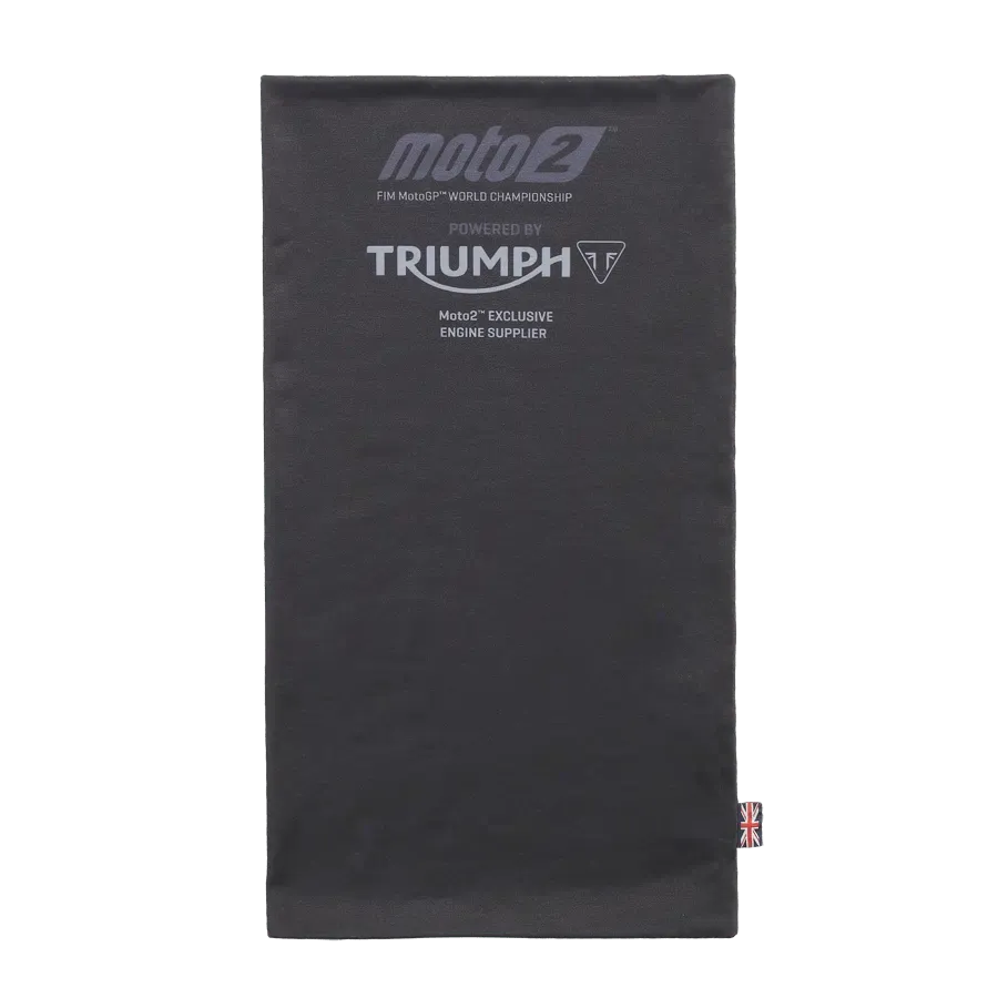 Triumph Moto2™ GP Reversible Neck Tube in Black - 2023