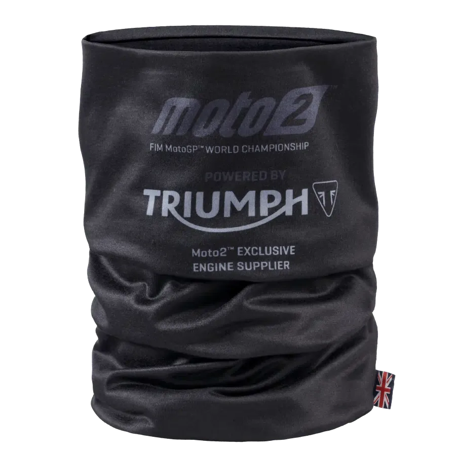 Triumph Moto2™ GP Reversible Neck Tube in Black - 2023