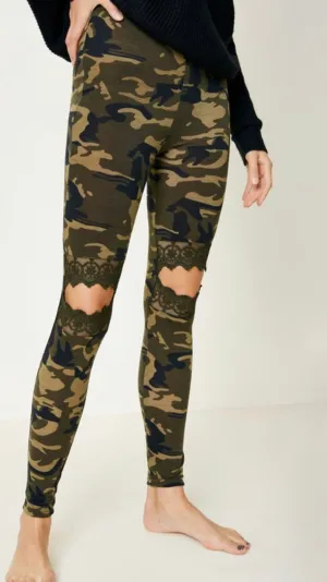 Tween Camo Leggings