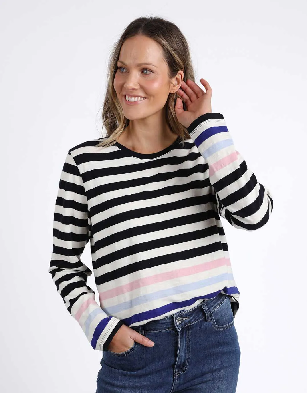 Ultra Long Sleeve Tee - Navy