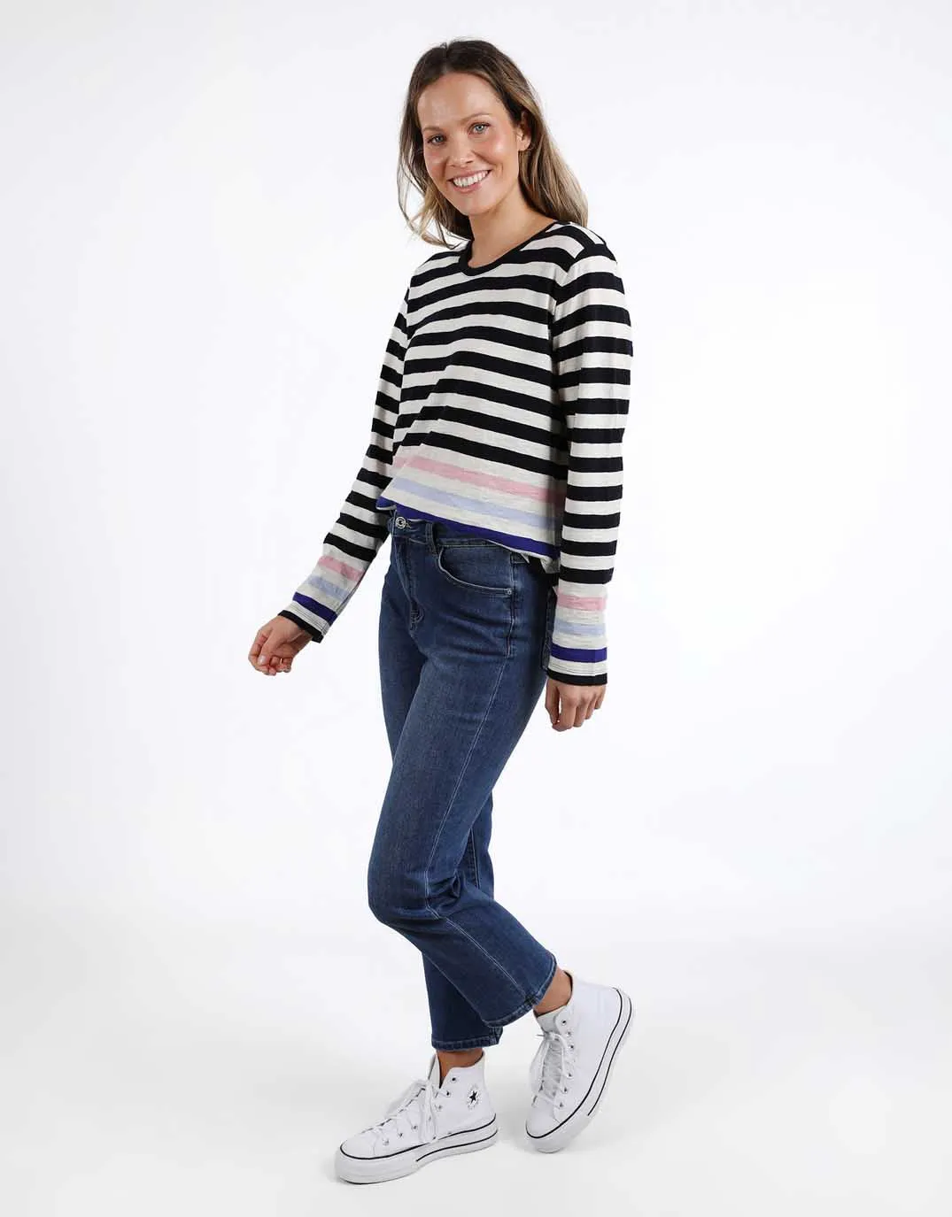 Ultra Long Sleeve Tee - Navy