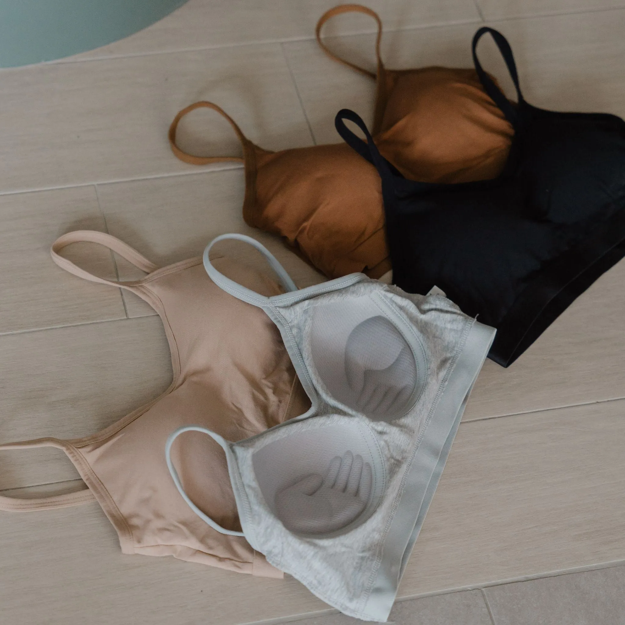 Urban Edge! Mini-Crop Sweetheart Bra Top (Solid Cotton) in Black