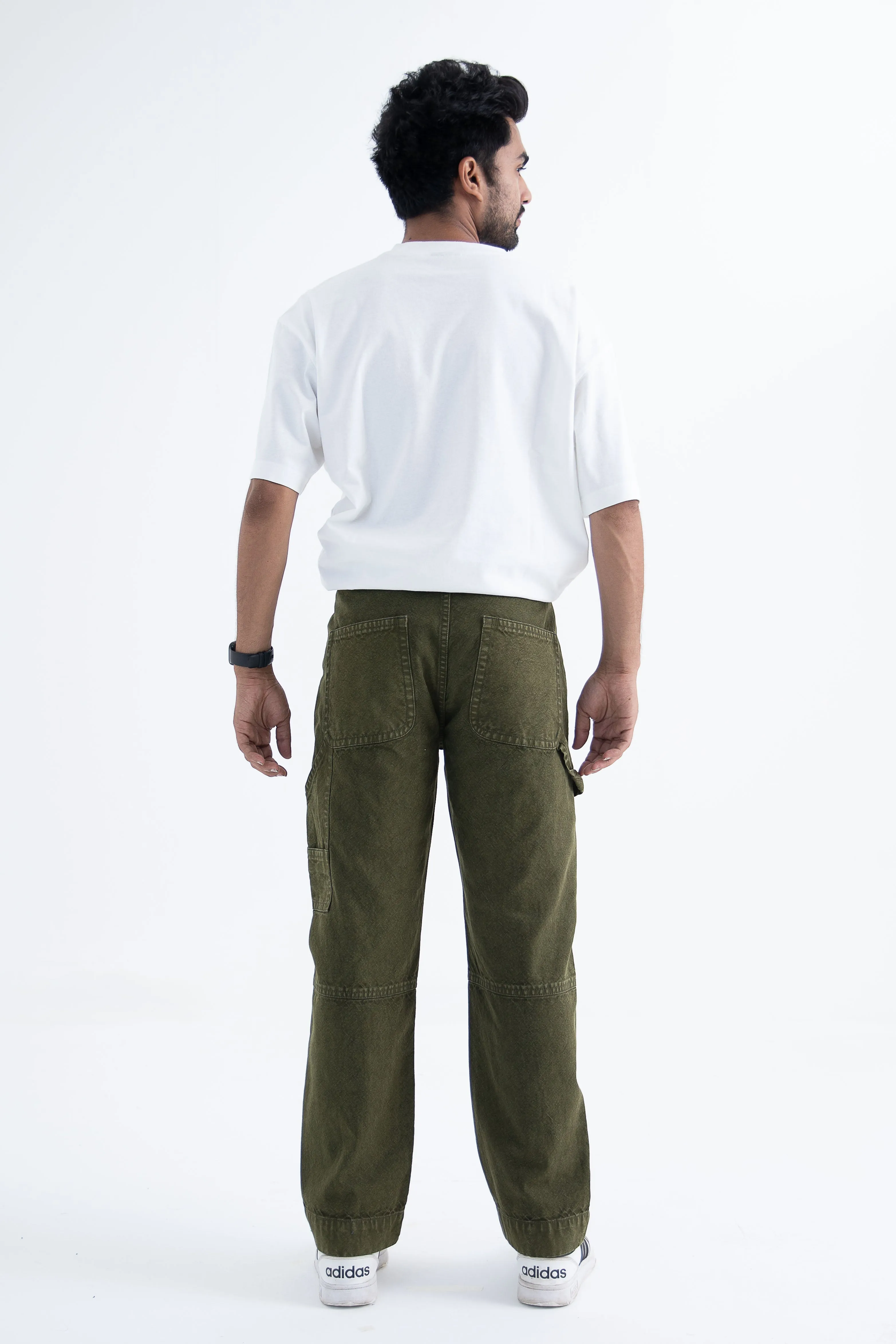 Urban Hike Carpenter Relaxed Jeans: Dark Green