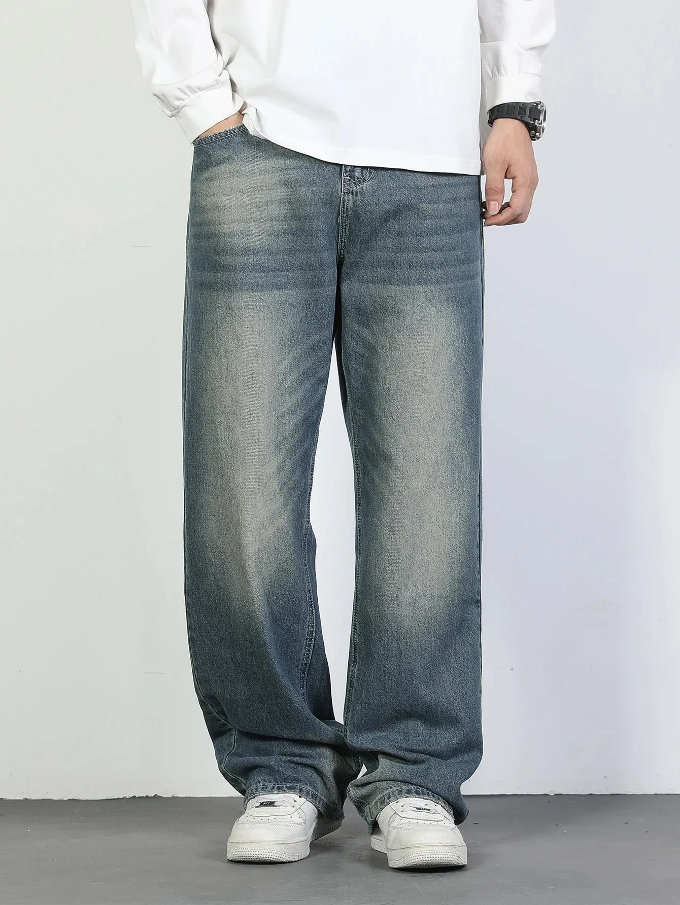 UrbanTrendz Weite Denim-Hosen