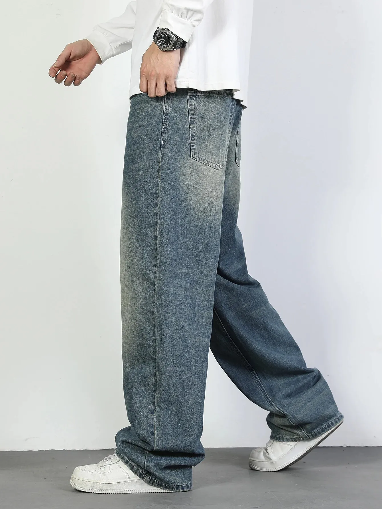 UrbanTrendz Weite Denim-Hosen
