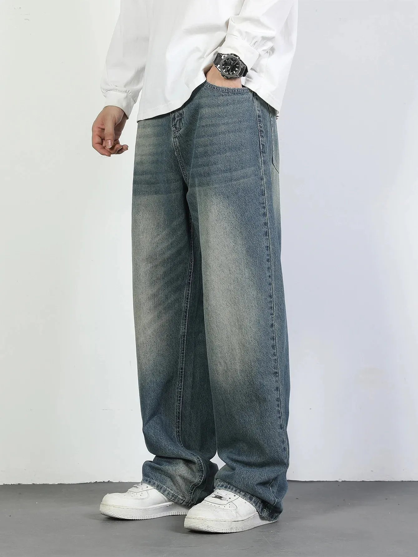 UrbanTrendz Weite Denim-Hosen