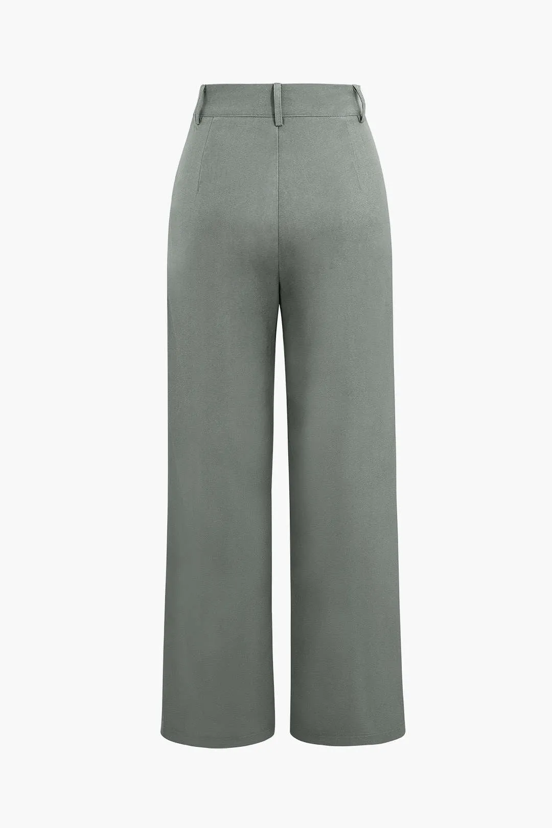 Ursula - Stylish Draped Wrap Women's Suit Pants