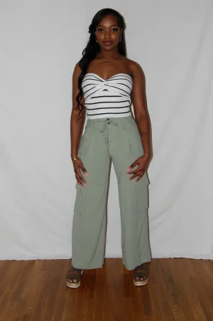 Utility Linen Pant