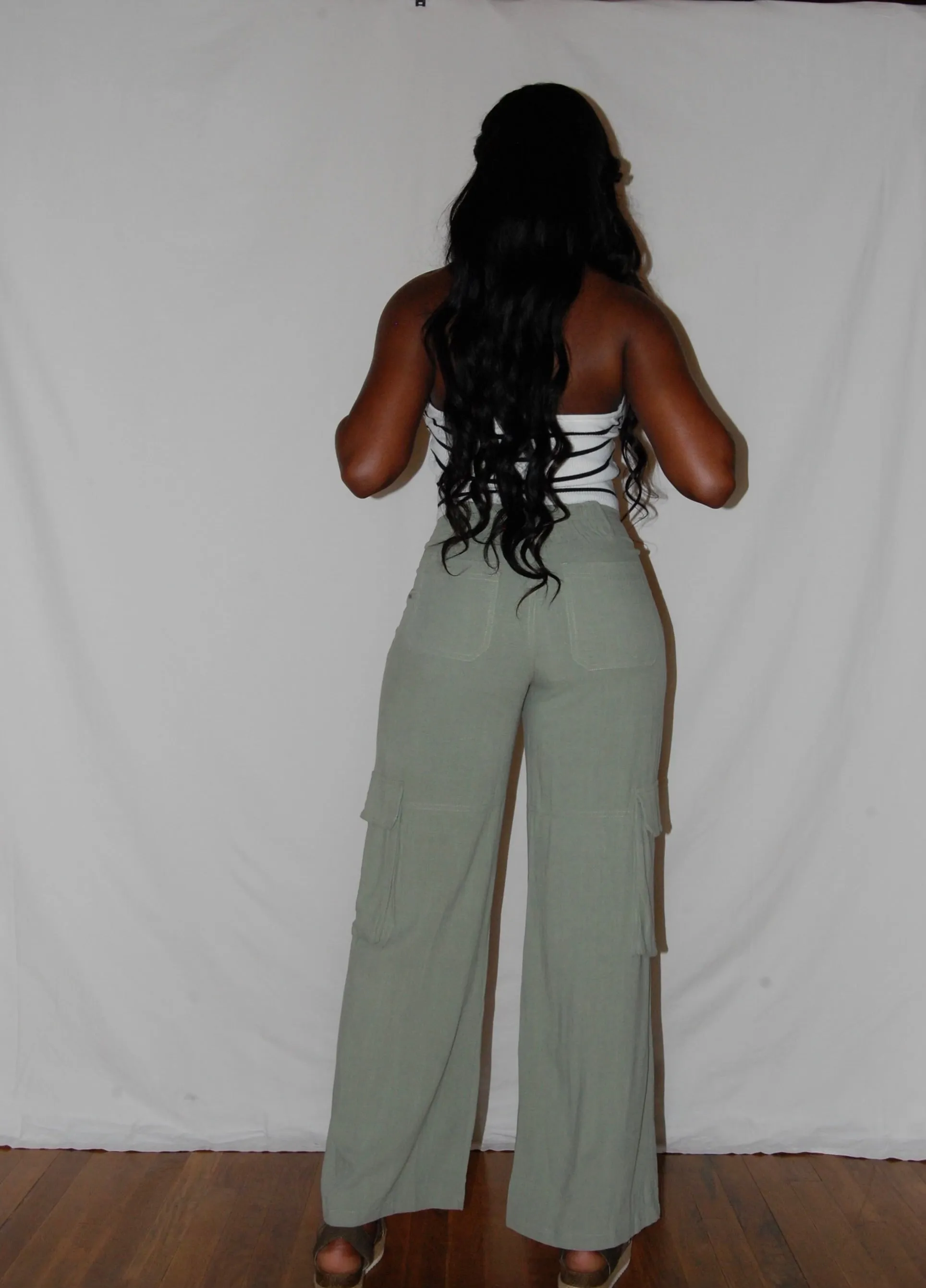 Utility Linen Pant