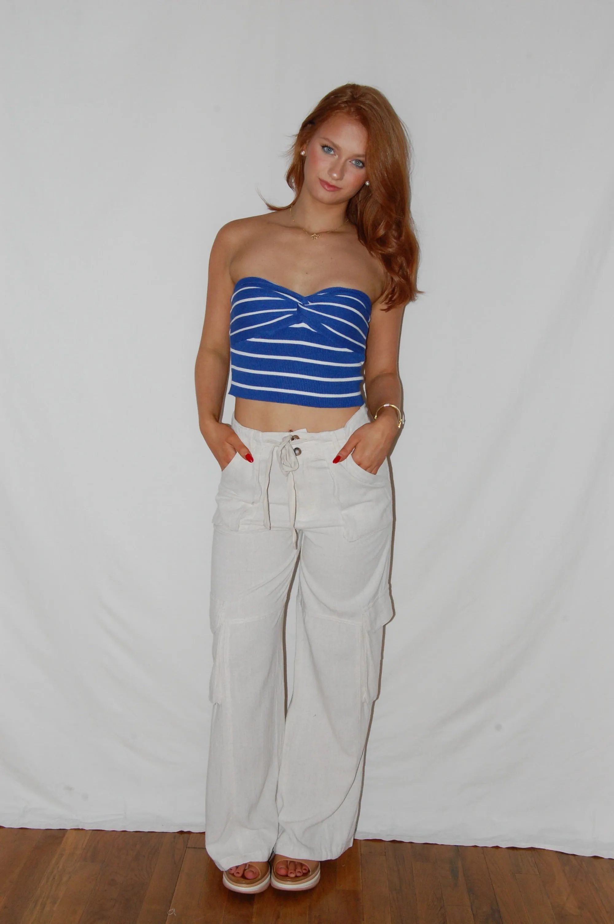 Utility Linen Pant