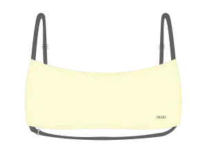 Vanilla-Grey Rider Top