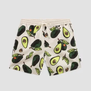 Vans Primary Print Elastic 17" Boardshorts Antique White/Black
