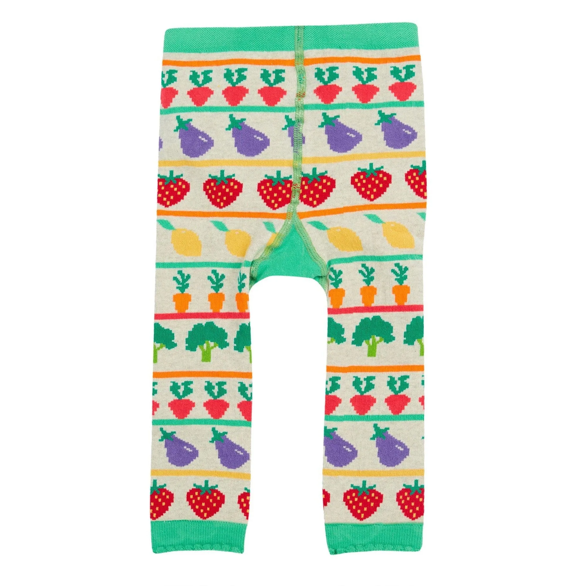 Veg Fair Isle/Veg Pals Little Knitted Leggings