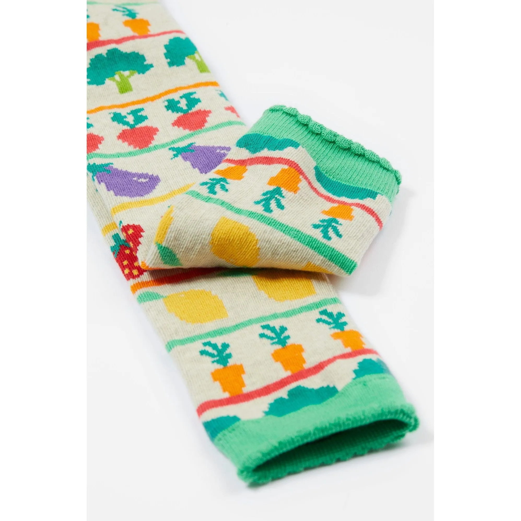 Veg Fair Isle/Veg Pals Little Knitted Leggings