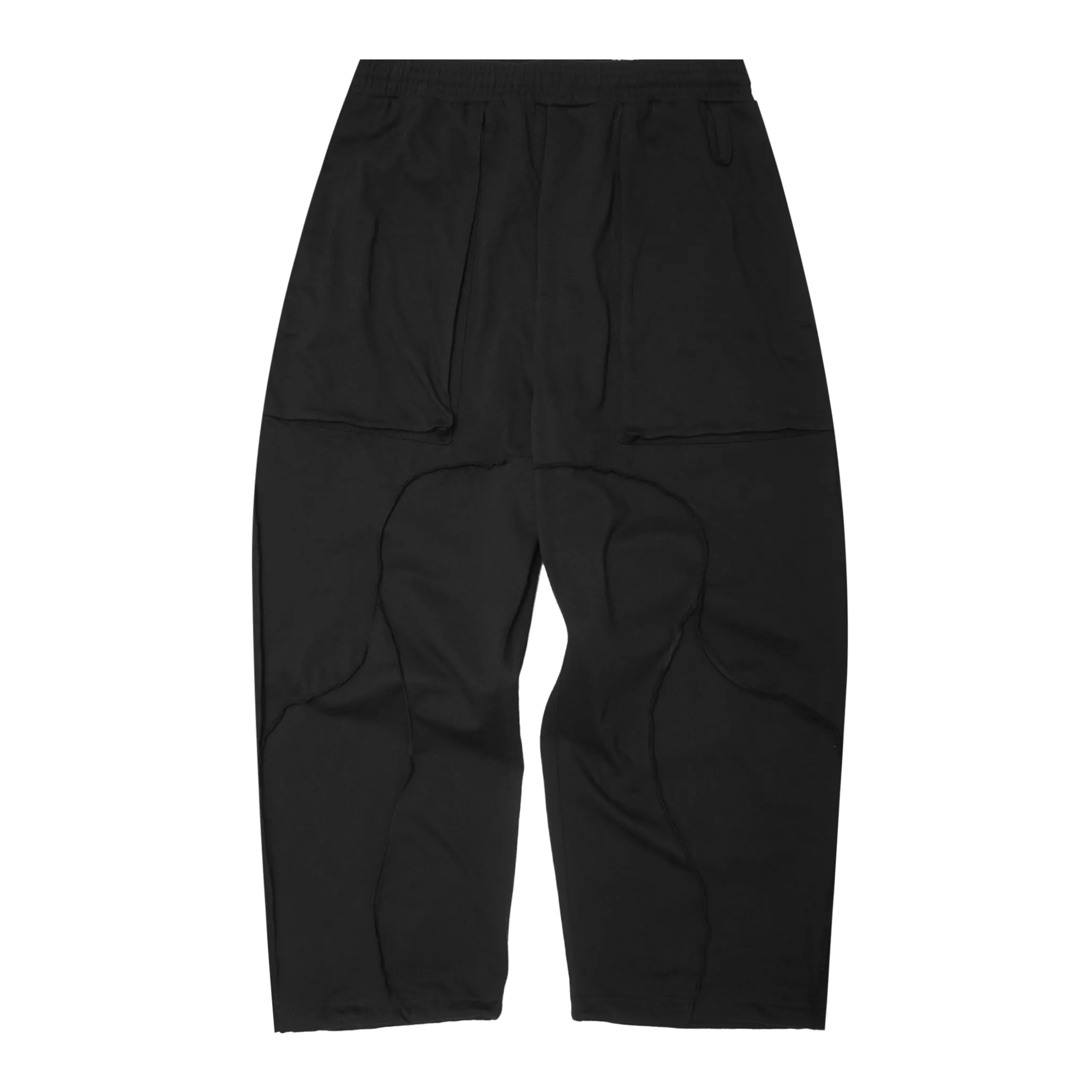 VEINS PANTS IN CAVIAR
