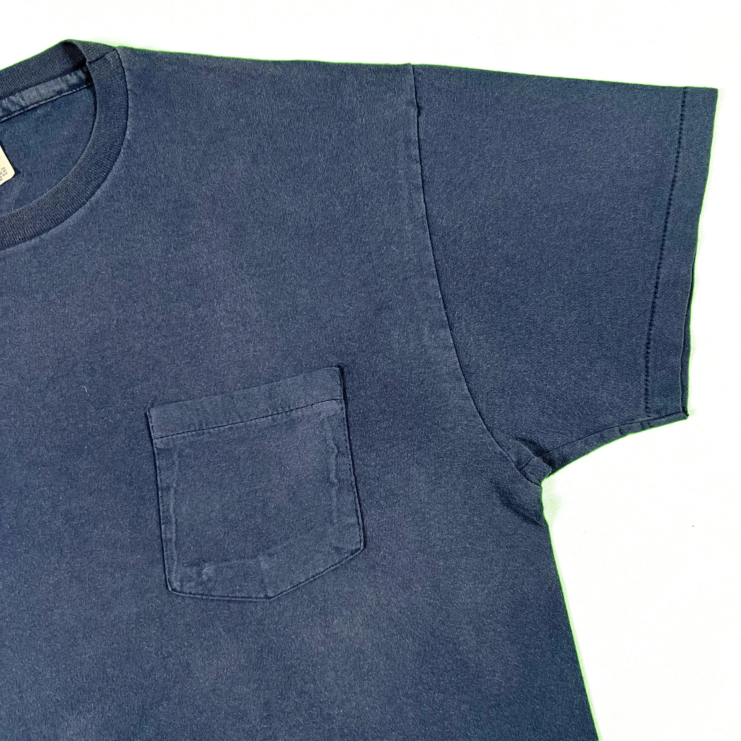 Vintage Blank Navy Tee- SELECT SIZE